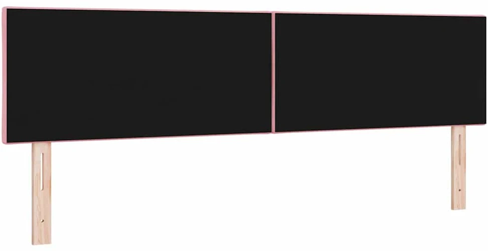 LED galvūgalis Rožinė 180 cm Aksomas