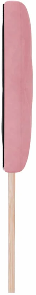 LED galvūgalis Rožinė 180 cm Aksomas
