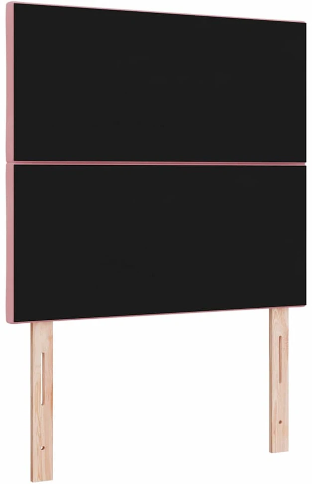 LED galvūgalis Rožinė 90 cm Aksomas