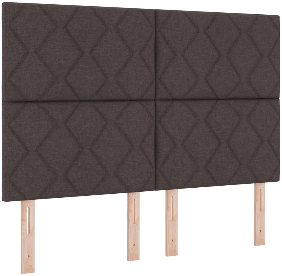 LED galvūgalis Ruda 160 cm audinys