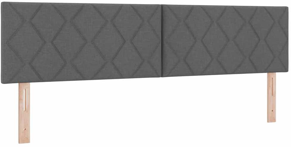 LED galvūgalis Pilka 180 cm audinys