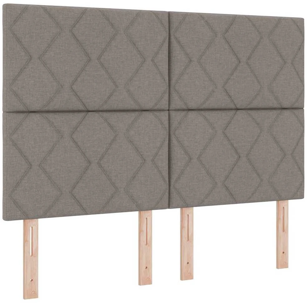 LED galvūgalis Taupe audinys