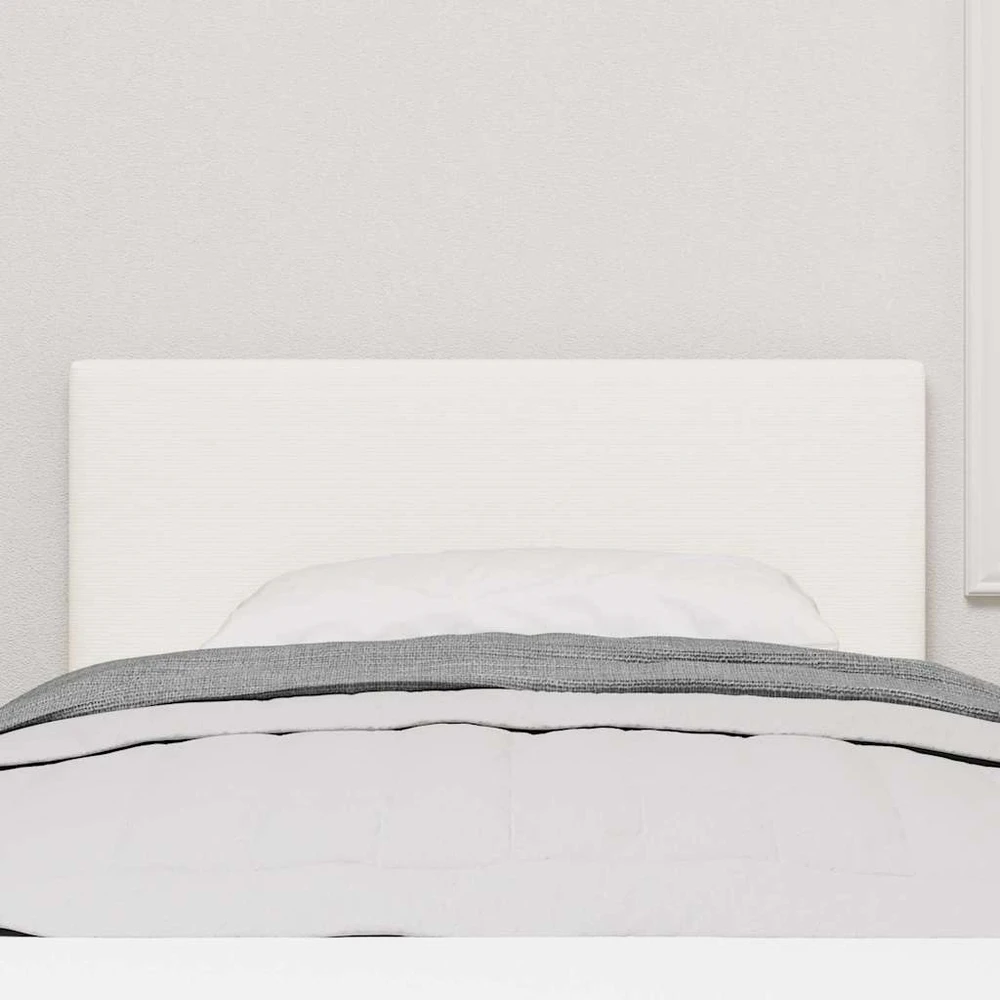 LED galvūgalis su galvūgalio Kreminė 100 cm Kordūrinis audinys