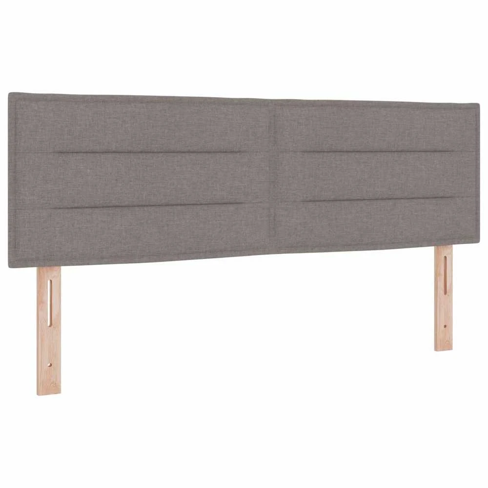 LED galvūgalis Taupe audinys