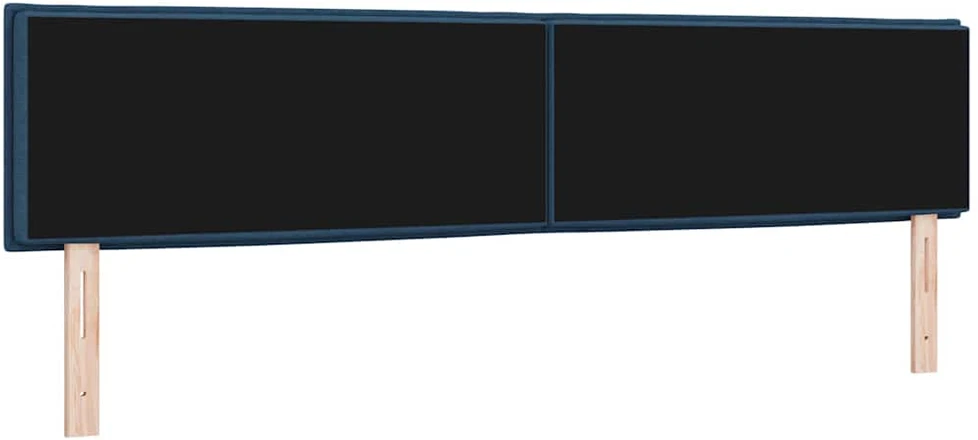 LED galvūgalis su LED juostelėmis Mėlyna 200 cm audinys