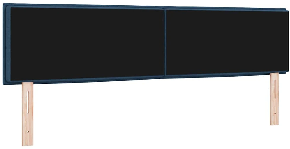 LED galvūgalis su LED juostelėmis Mėlyna 180 cm audinys