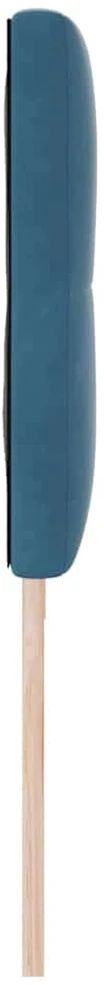 LED galvūgalis su LED juostelėmis Mėlyna 200 cm Aksomas