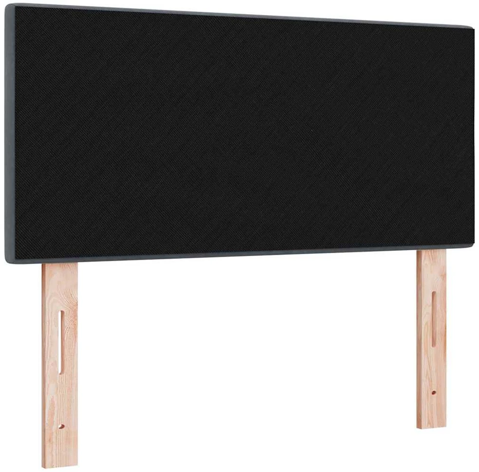 LED galvūgalis su LED juostelėmis Pilka 80 cm Aksomas