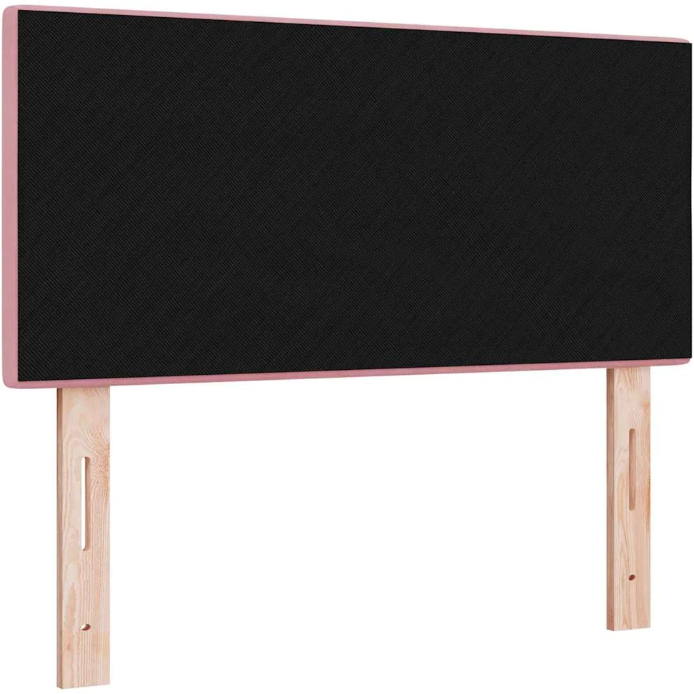 LED galvūgalis su LED juostelėmis Rožinė 80 cm Aksomas