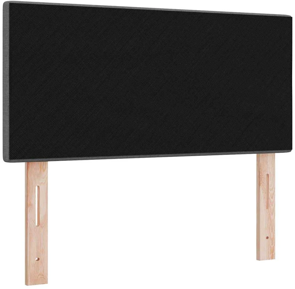 LED galvūgalis su LED juostelėmis Tamsiai pilka 100 cm audinys