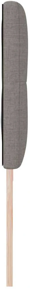 LED galvūgalis Taupe audinys