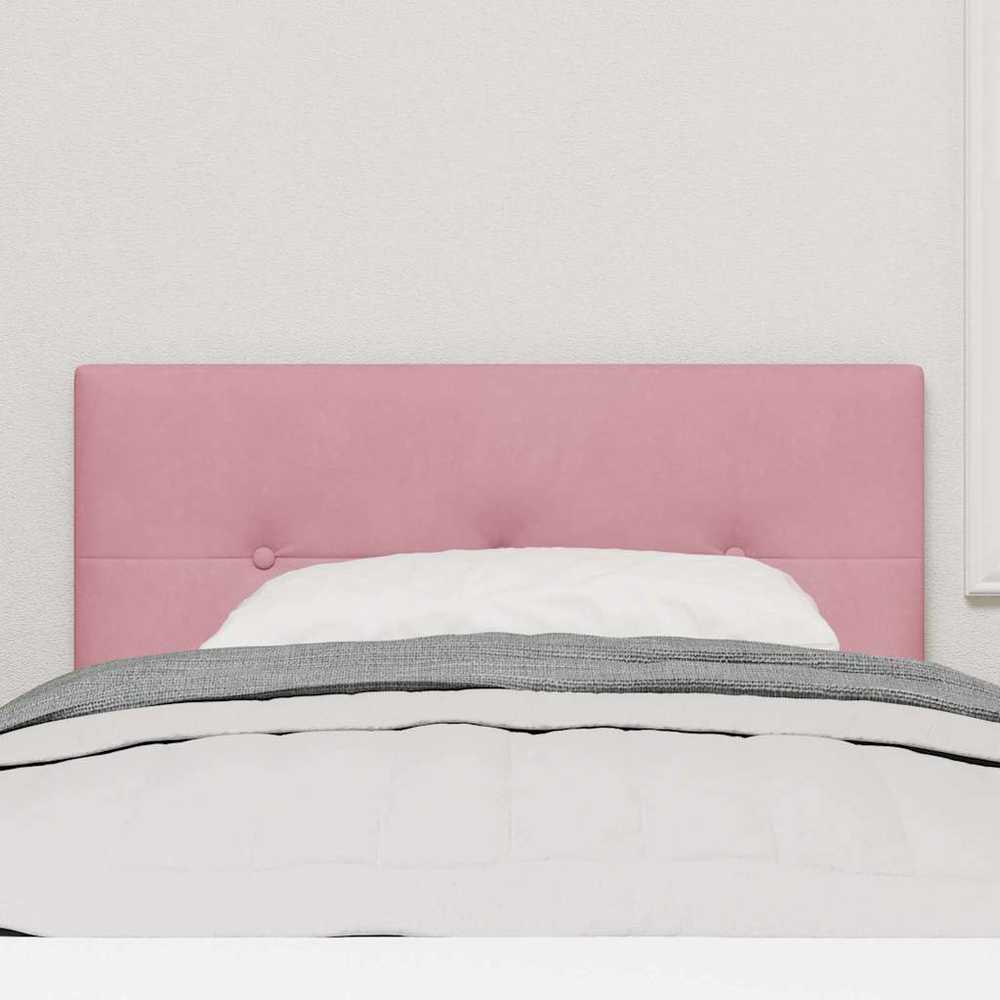 LED galvūgalis su LED juostelėmis Rožinė 80 cm Aksomas