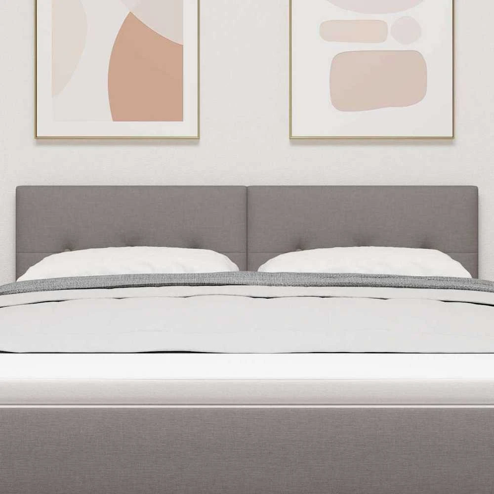 LED galvūgalis Taupe audinys