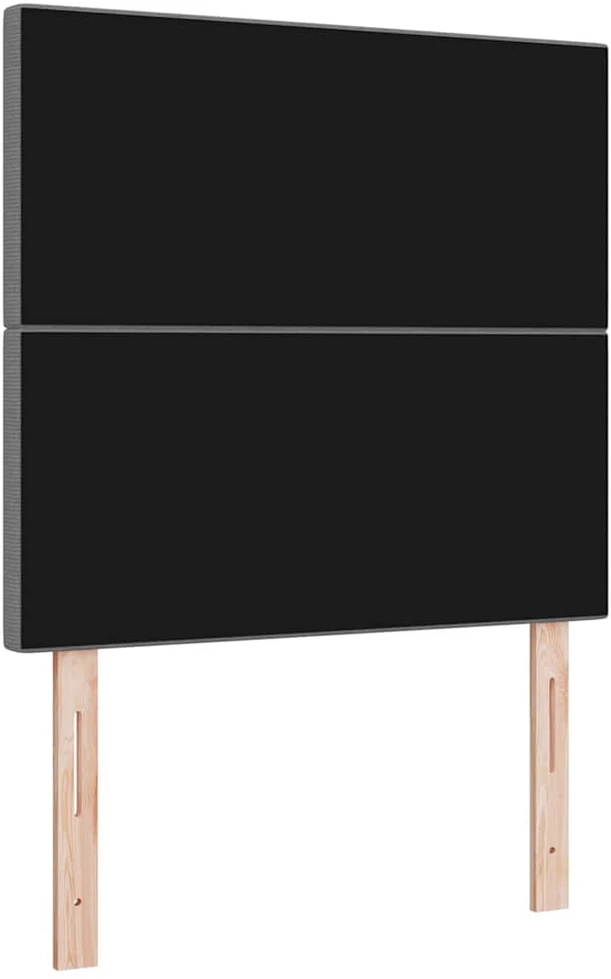 LED galvūgalis Šviesiai pilka 90 cm Kordūrinis audinys