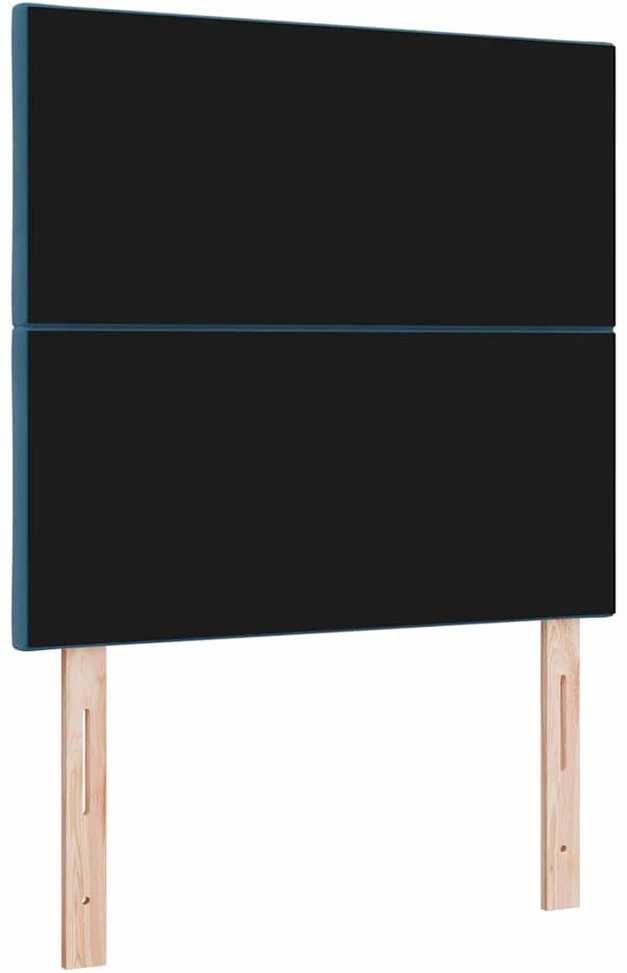 LED galvūgalis Tamsiai mėlyna 100 cm Aksomas