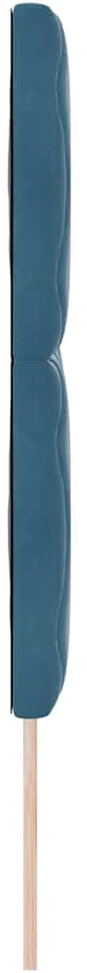 LED galvūgalis Tamsiai mėlyna 160 cm Aksomas