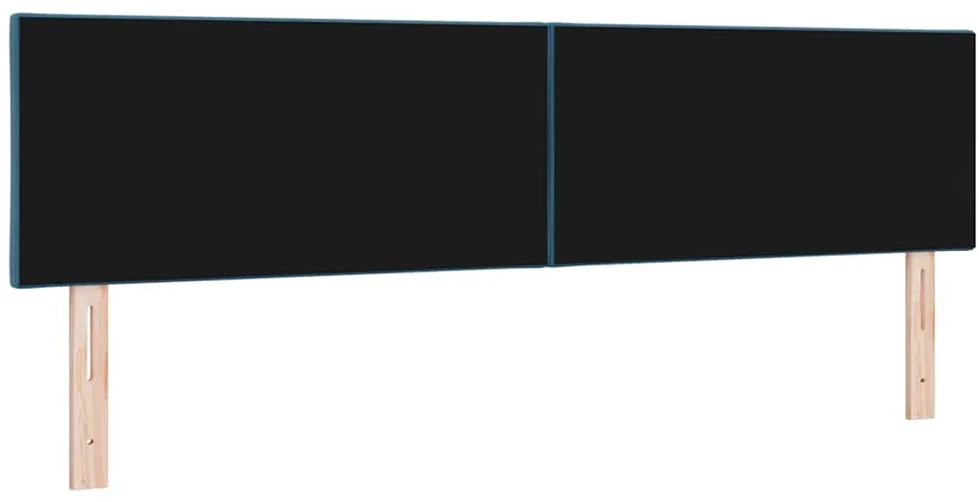 LED galvūgalis Tamsiai mėlyna 180 cm Aksomas