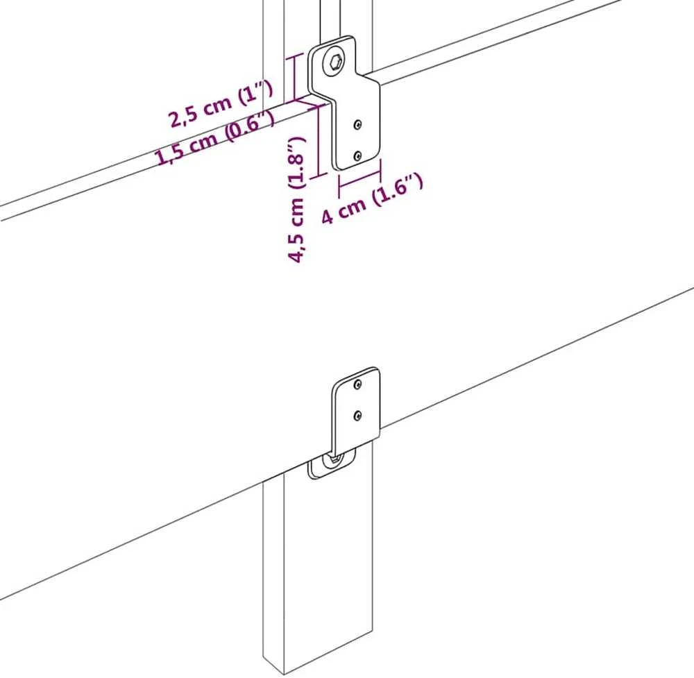 LED galvūgalis su LED juostelėmis Mėlyna 160 cm Aksomas