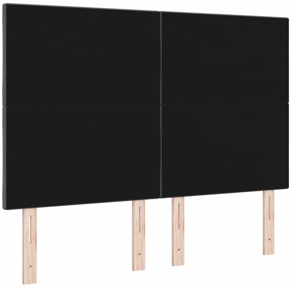 LED galvūgalis Tamsiai pilka 144 cm Aksomas