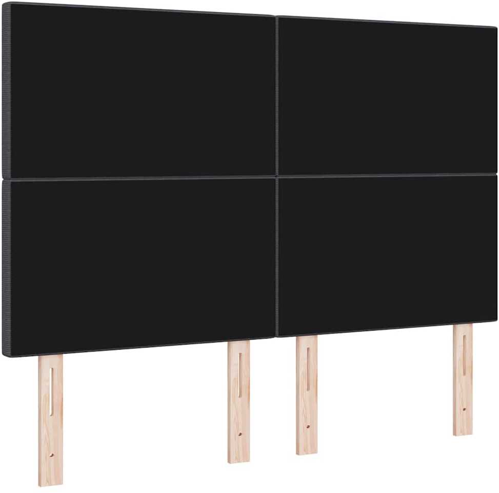 LED galvūgalis Tamsiai pilka 144 cm Kordūrinis audinys