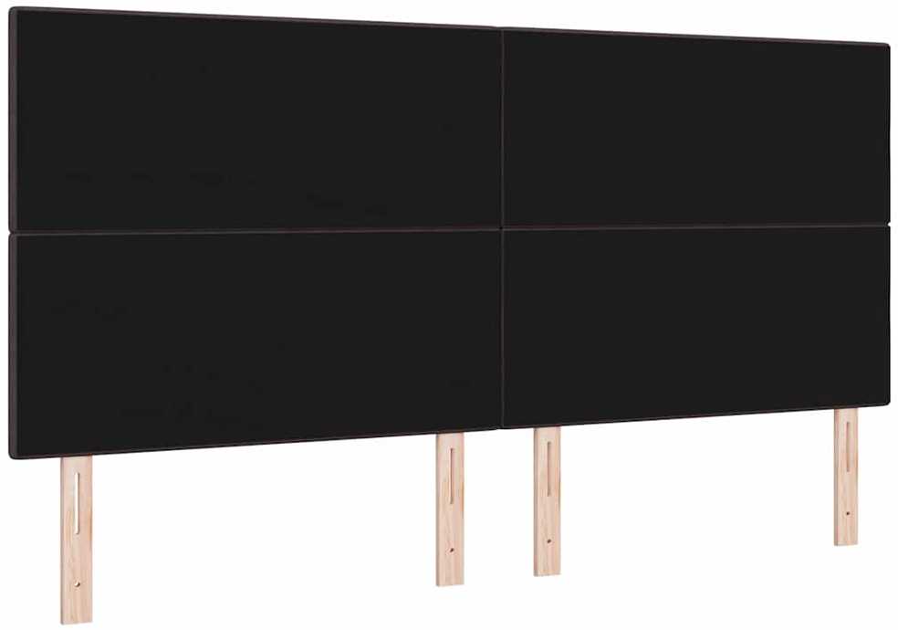 LED galvūgalis su LED juostelėmis Tamsiai rudas 200 cm audinys