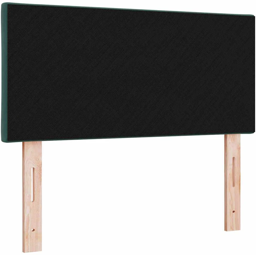 LED galvūgalis Tamsiai žalia 90 cm Aksomas
