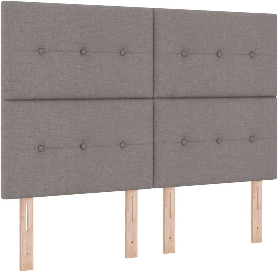 LED galvūgalis Taupe audinys