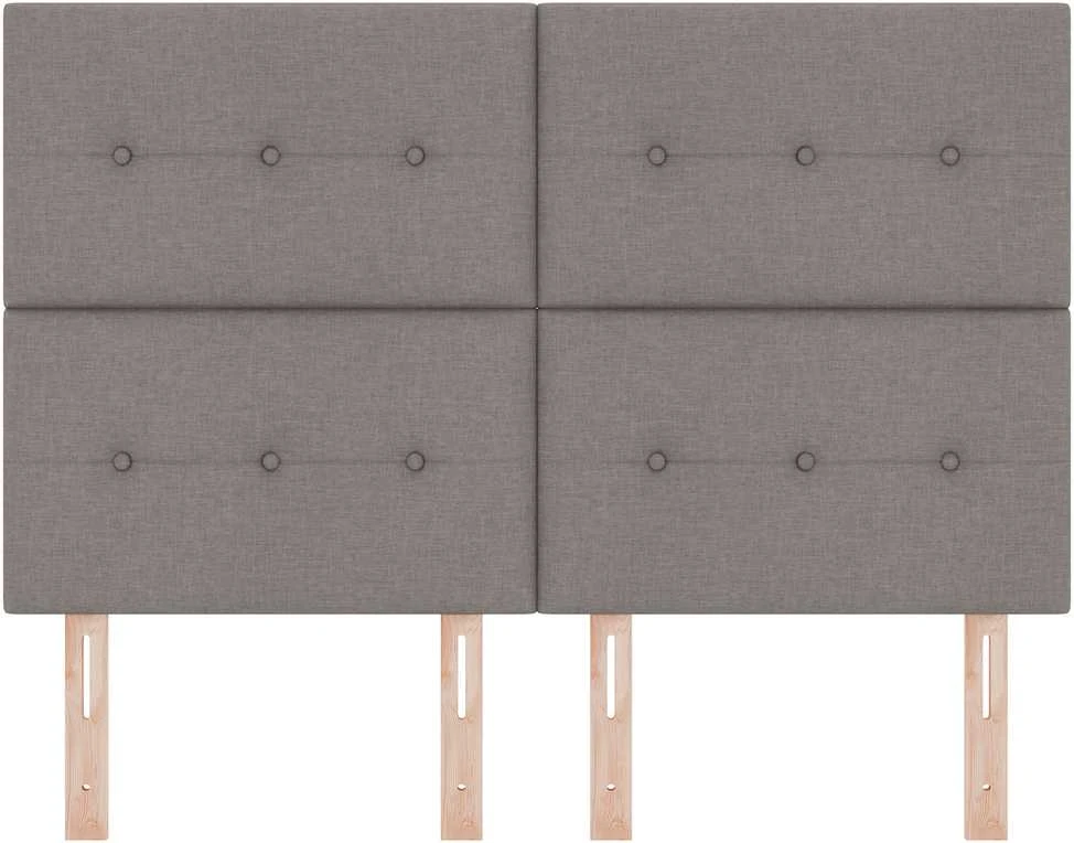 LED galvūgalis Taupe audinys