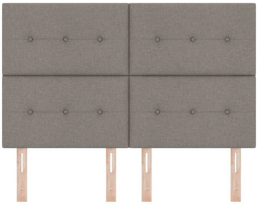 LED galvūgalis Taupe audinys