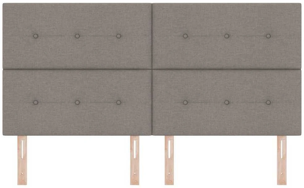 LED galvūgalis Taupe audinys