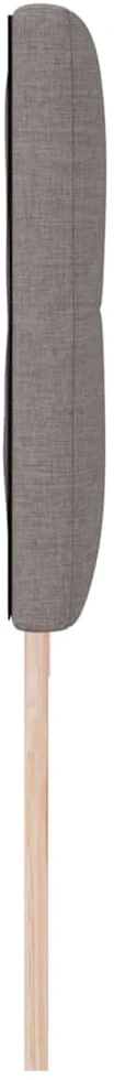 LED galvūgalis Taupe audinys