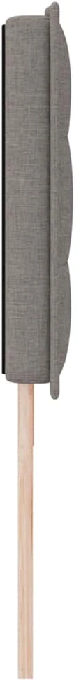 LED galvūgalis Taupe audinys