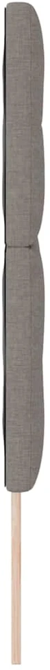 LED galvūgalis Taupe audinys