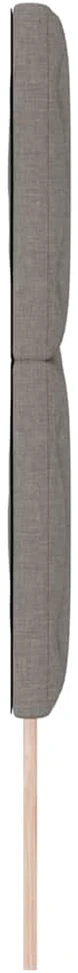 LED galvūgalis Taupe audinys