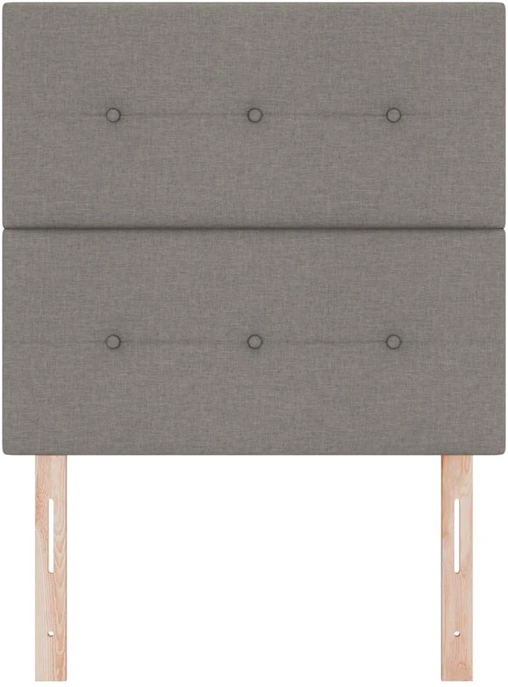 LED galvūgalis Taupe audinys