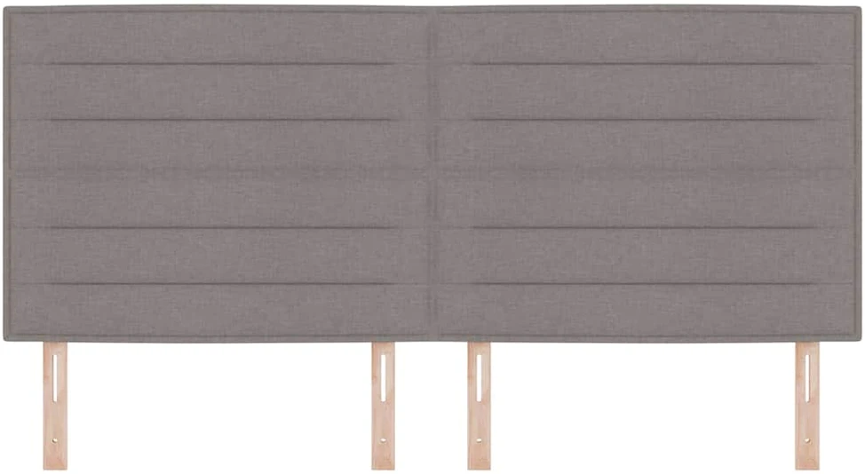 LED galvūgalis Taupe audinys