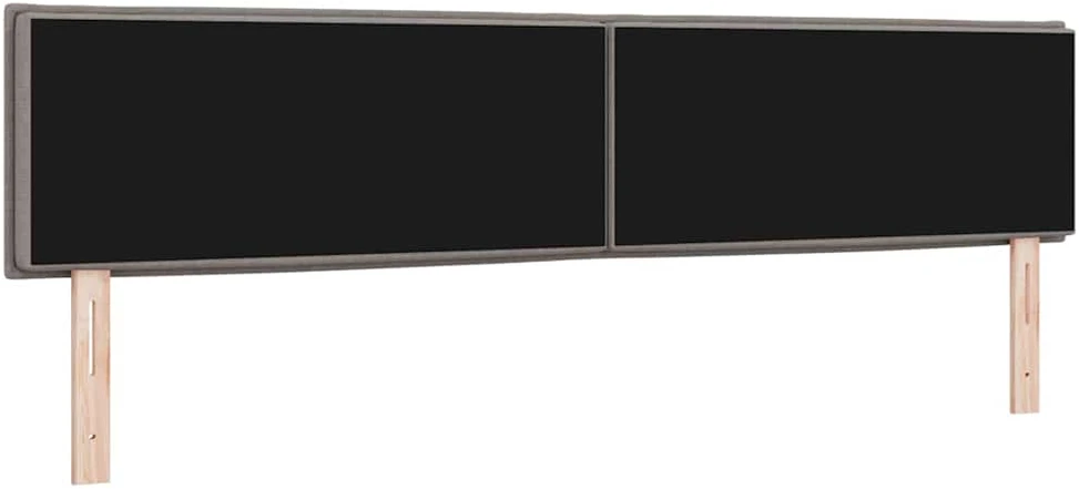 LED galvūgalis Taupe audinys