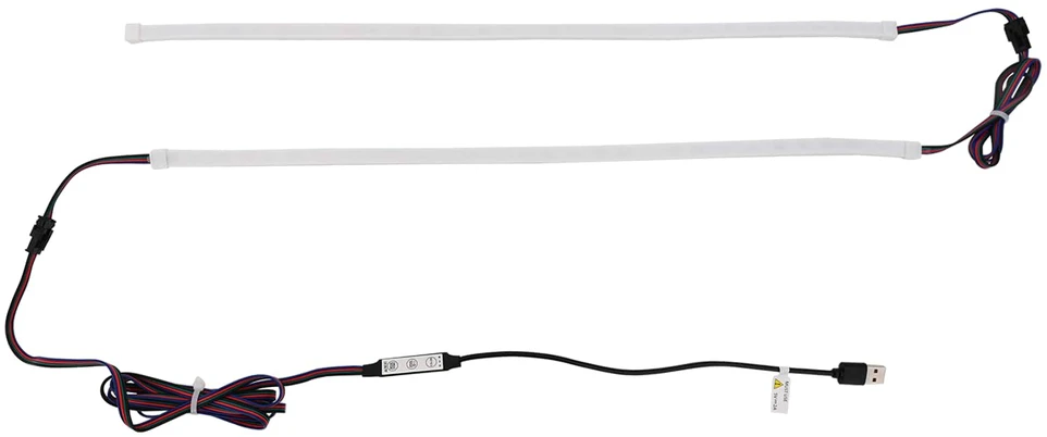 LED juosta 110 cm Įvairiaspalvis PVC