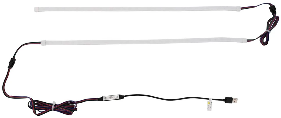 LED juosta 110 cm Įvairiaspalvis PVC