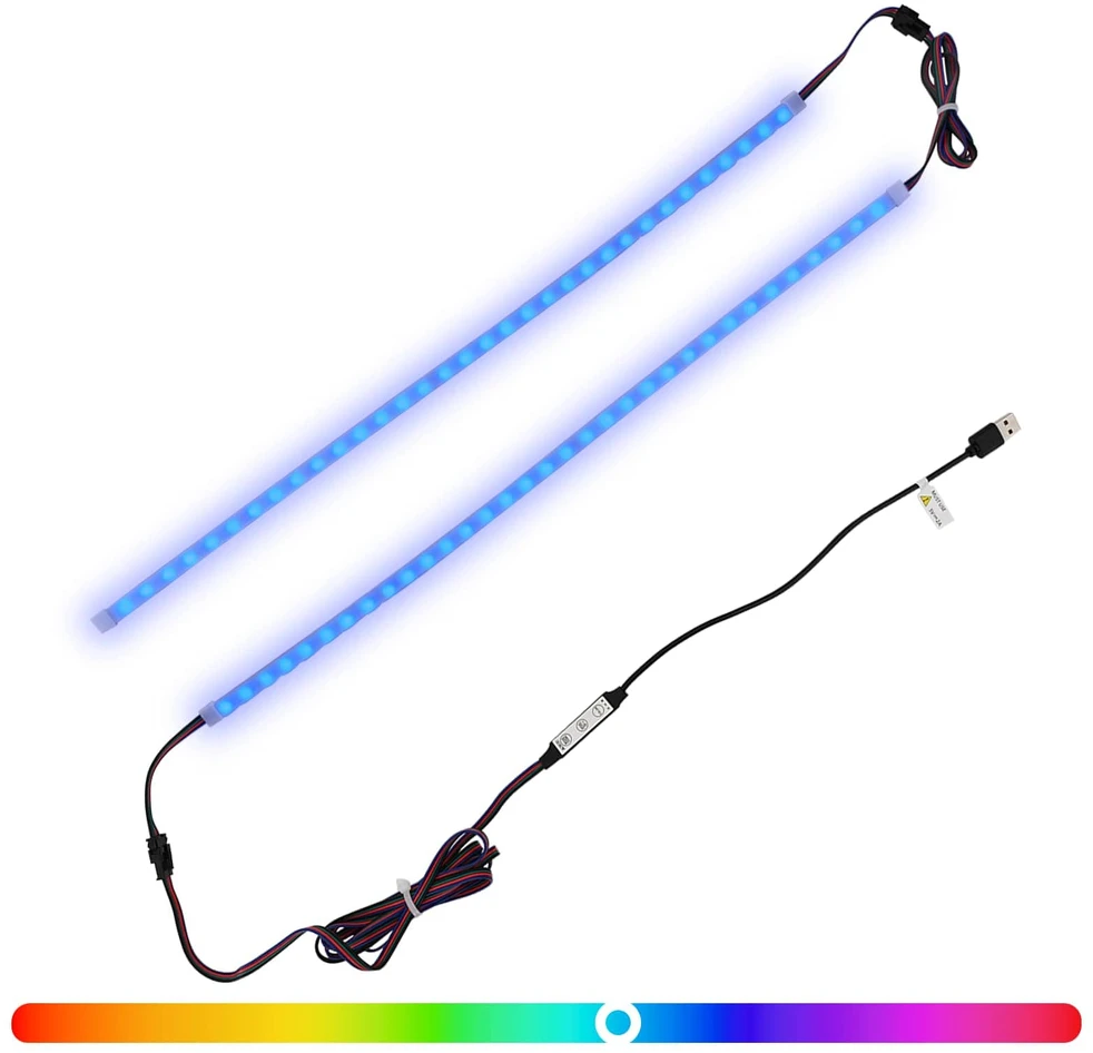 LED juosta 110 cm Įvairiaspalvis PVC