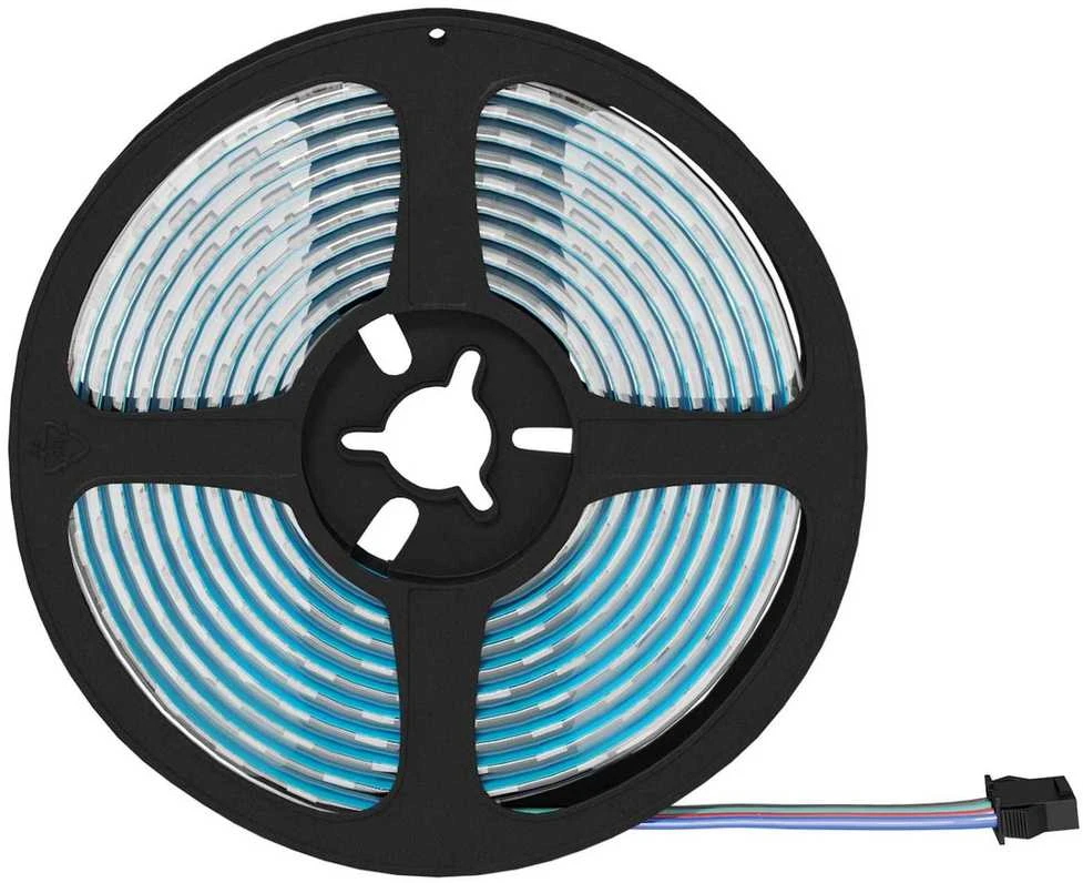 LED juosta 2 vnt. Juoda ir permatoma Varis ir plastikas