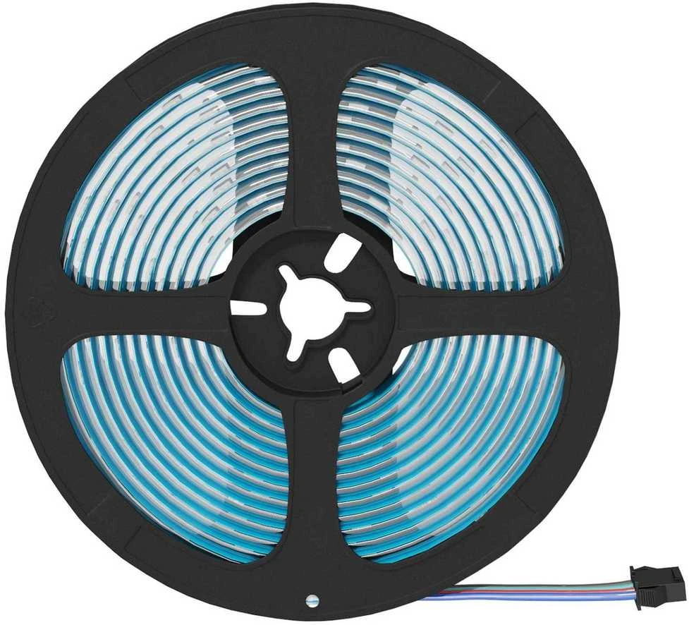 LED juosta 2 vnt. Juoda ir permatoma Varis ir plastikas