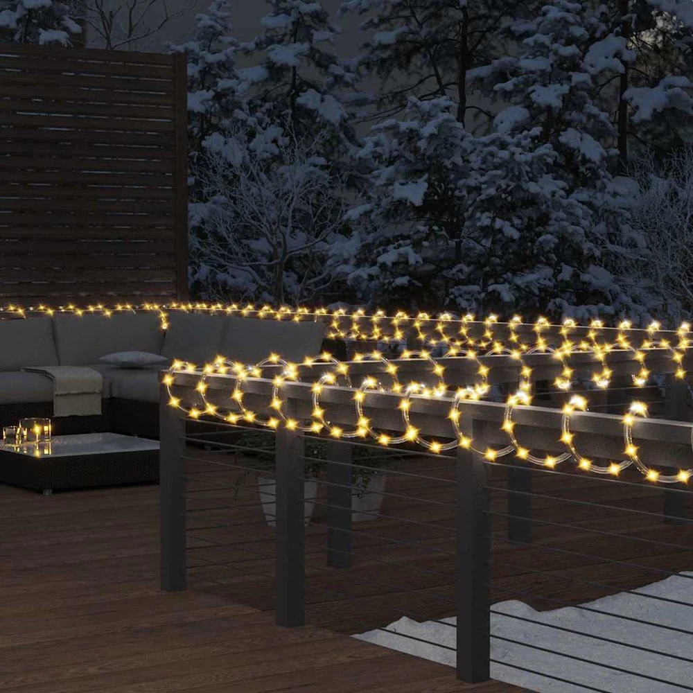 LED juosta su 1200 šiltos baltos spalvos LED, 50m, PVC