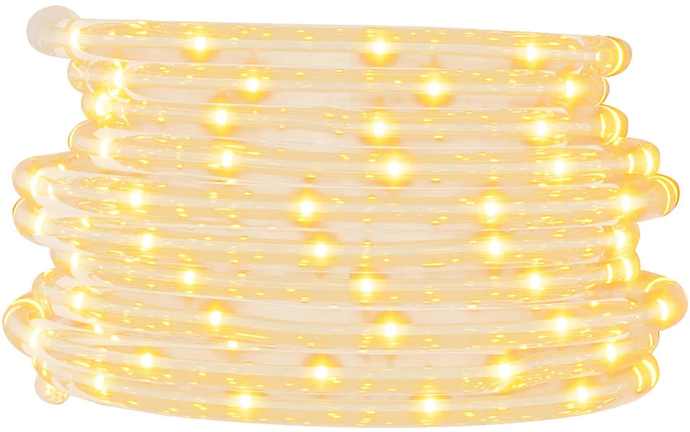 LED juosta su 1200 šiltos baltos spalvos LED, 50m, PVC