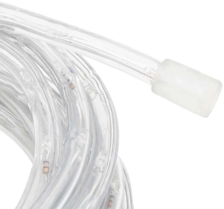 LED juosta su 240 įvairių spalvų LED, 10m, PVC