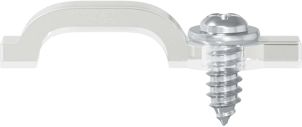 LED Juostos Klipai 23,8 mm 12 vnt. Skaidrus