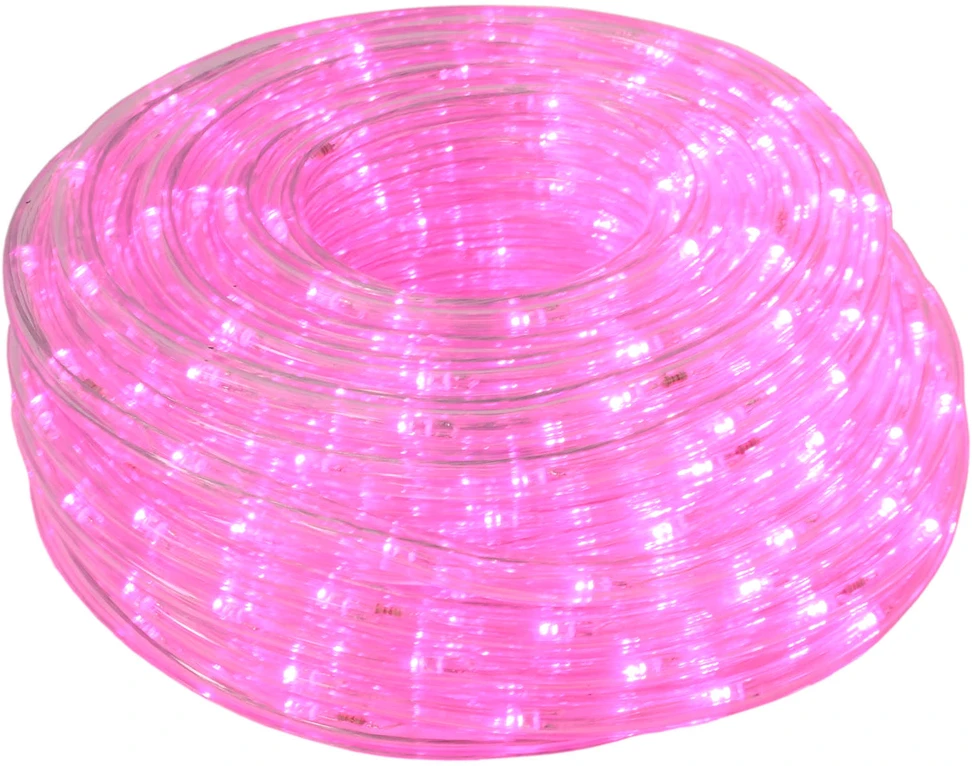 LED kalėdinė šviečianti žarna 240 LED Rožinė ir 10 m