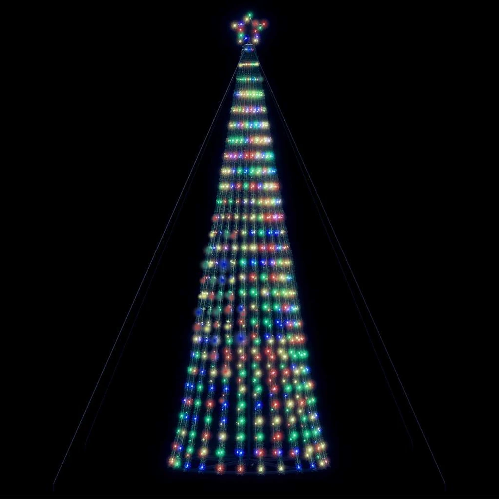 LED Kalėdų eglutė 1028 LED Spalvingi 403 cm