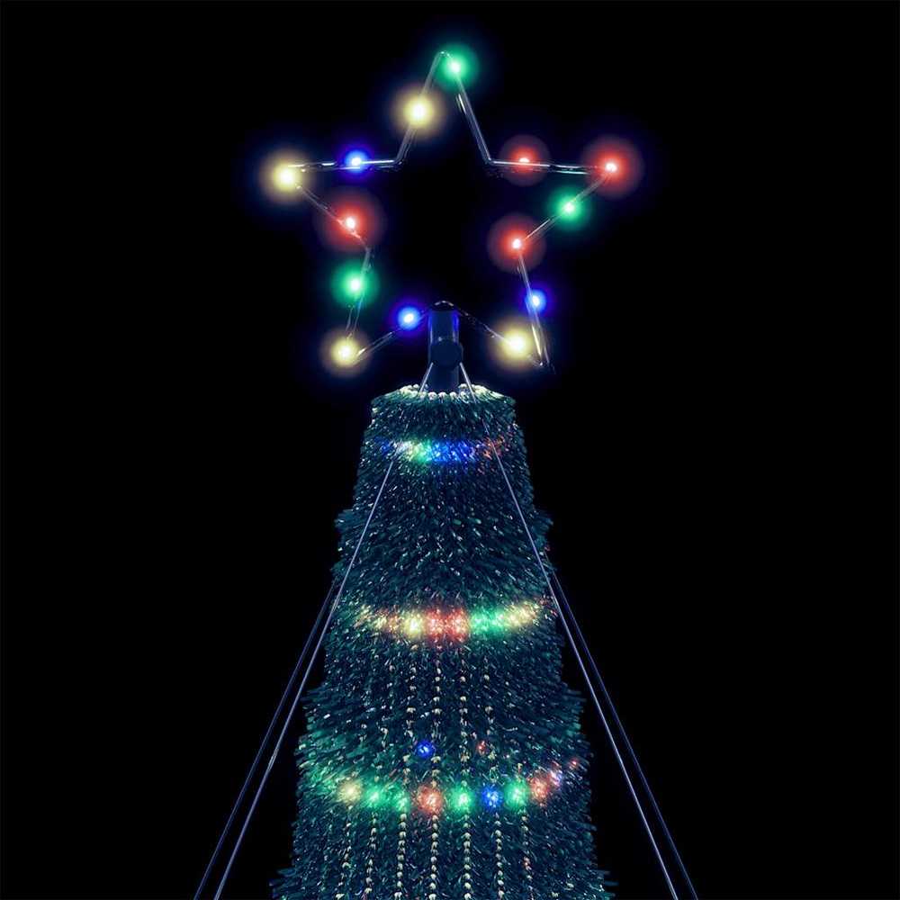 LED Kalėdų eglutė 1028 LED Spalvingi 403 cm