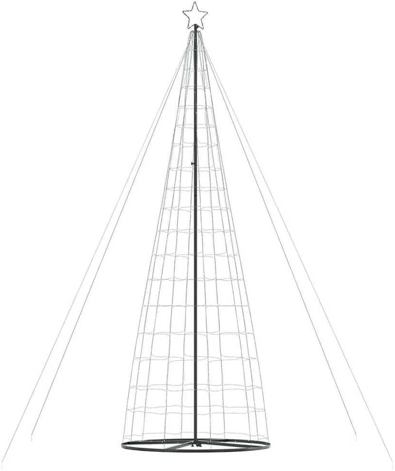 LED Kalėdų eglutė 1534 LED Mėlyna 500 cm